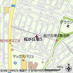 岡山県赤磐市桜が丘東5丁目5-102周辺の地図