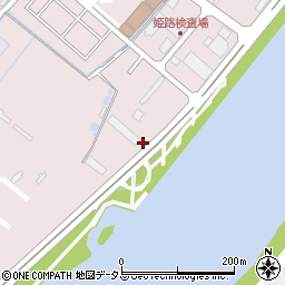兵庫県姫路市飾磨区中島3209周辺の地図