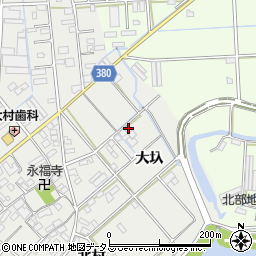 愛知県豊橋市下地町大圦37周辺の地図