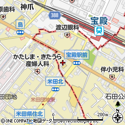 兵庫県加古川市米田町平津474周辺の地図