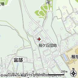 静岡県掛川市富部583-18周辺の地図