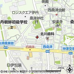 兵庫県伊丹市西桑津出樋周辺の地図
