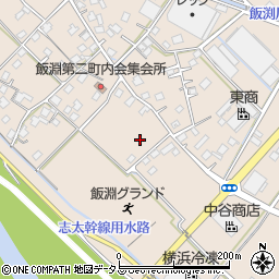 静岡県焼津市飯淵1215周辺の地図