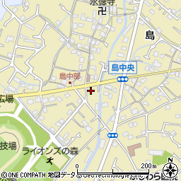 兵庫県高砂市米田町島277周辺の地図