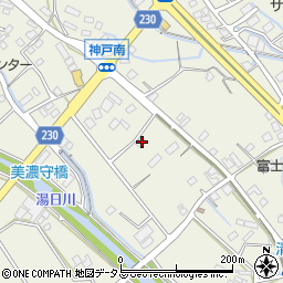 静岡県榛原郡吉田町神戸2395周辺の地図