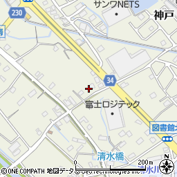 静岡県榛原郡吉田町神戸2249周辺の地図