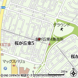 岡山県赤磐市桜が丘東5丁目5-160周辺の地図
