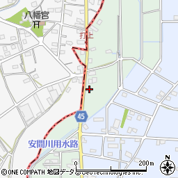 静岡県浜松市中央区笠井上町70周辺の地図