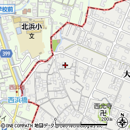 兵庫県姫路市大塩町47周辺の地図