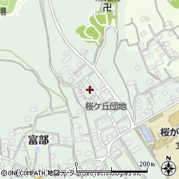 静岡県掛川市富部583-13周辺の地図