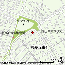 岡山県赤磐市桜が丘東4丁目4-302周辺の地図