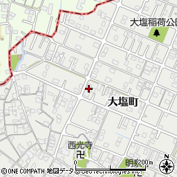 兵庫県姫路市大塩町72周辺の地図