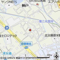 静岡県榛原郡吉田町神戸346-26周辺の地図