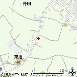 兵庫県加古川市東神吉町升田698-5周辺の地図