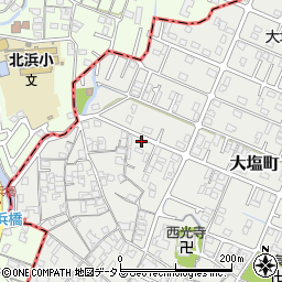 兵庫県姫路市大塩町93周辺の地図