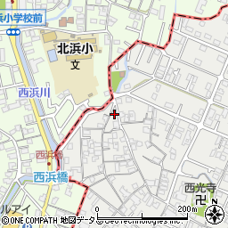 兵庫県姫路市大塩町43周辺の地図