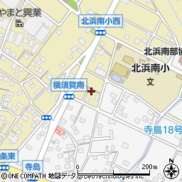 静岡県浜松市浜名区横須賀5-6周辺の地図
