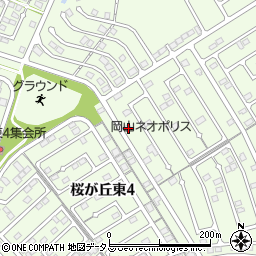 岡山県赤磐市桜が丘東4丁目4-135周辺の地図