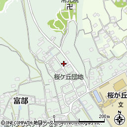 静岡県掛川市富部583-11周辺の地図