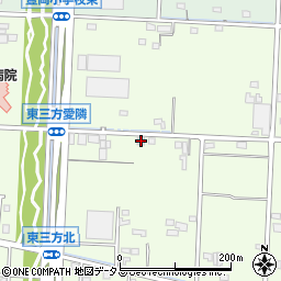 静岡県浜松市中央区東三方町416周辺の地図