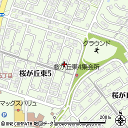 岡山県赤磐市桜が丘東5丁目5-42周辺の地図