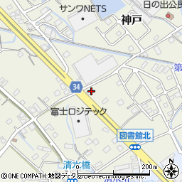 静岡県榛原郡吉田町神戸409周辺の地図