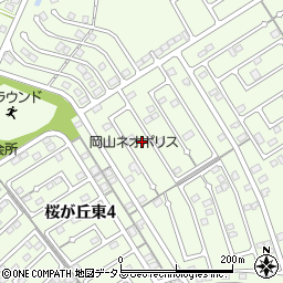 岡山県赤磐市桜が丘東4丁目4-489周辺の地図