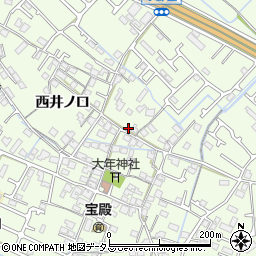 兵庫県加古川市東神吉町西井ノ口186周辺の地図