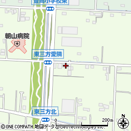 静岡県浜松市中央区東三方町418周辺の地図