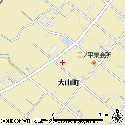 静岡県浜松市中央区大山町3851周辺の地図