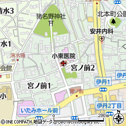 小東医院周辺の地図