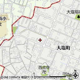 兵庫県姫路市大塩町70周辺の地図
