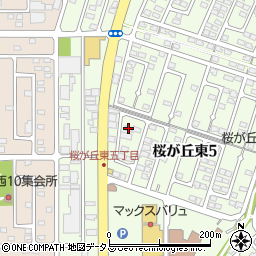 岡山県赤磐市桜が丘東5丁目5-192周辺の地図