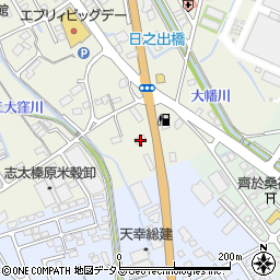 静岡県榛原郡吉田町神戸250周辺の地図