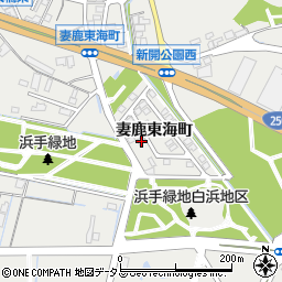 兵庫県姫路市飾磨区妻鹿東海町85周辺の地図