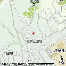 静岡県掛川市富部583-3周辺の地図