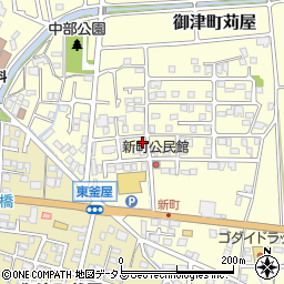兵庫県たつの市御津町苅屋448周辺の地図