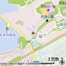 静岡県掛川市大池2142周辺の地図