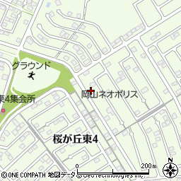 岡山県赤磐市桜が丘東4丁目4-137周辺の地図