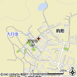 兵庫県姫路市的形町的形821周辺の地図