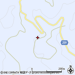 広島県神石郡神石高原町草木207-1周辺の地図