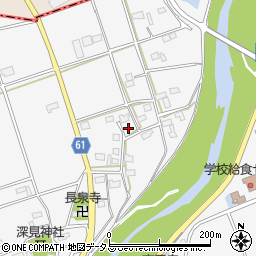 静岡県袋井市深見1703周辺の地図
