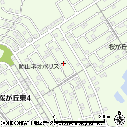 岡山県赤磐市桜が丘東4丁目4-530周辺の地図
