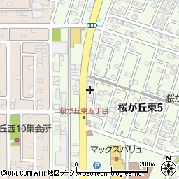岡山県赤磐市桜が丘東5丁目5-207周辺の地図