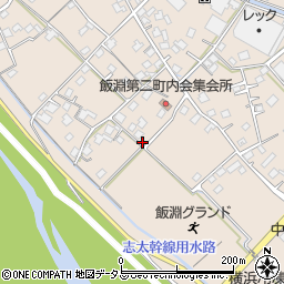 静岡県焼津市飯淵962-1周辺の地図