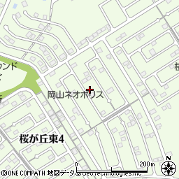 岡山県赤磐市桜が丘東4丁目4-504周辺の地図