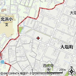 兵庫県姫路市大塩町68周辺の地図