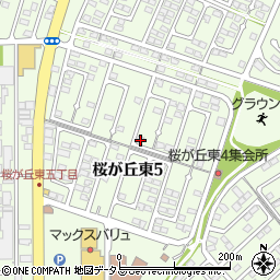 岡山県赤磐市桜が丘東5丁目5-101周辺の地図