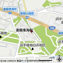 兵庫県姫路市飾磨区妻鹿東海町58周辺の地図