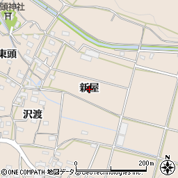 愛知県豊橋市石巻町新屋周辺の地図